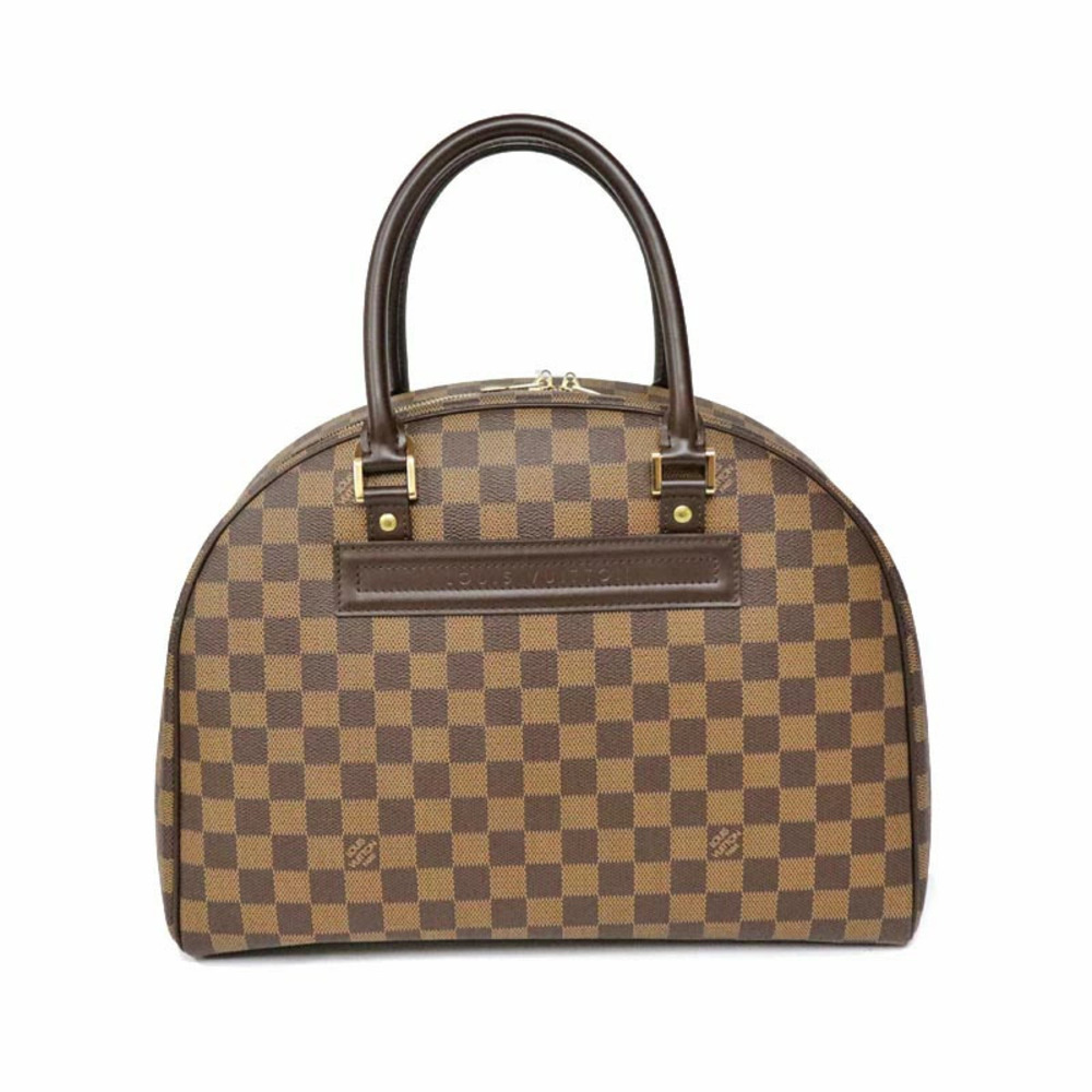 LOUIS VUITTON Nolita Handbag Boston Bag Damier Canvas Brown